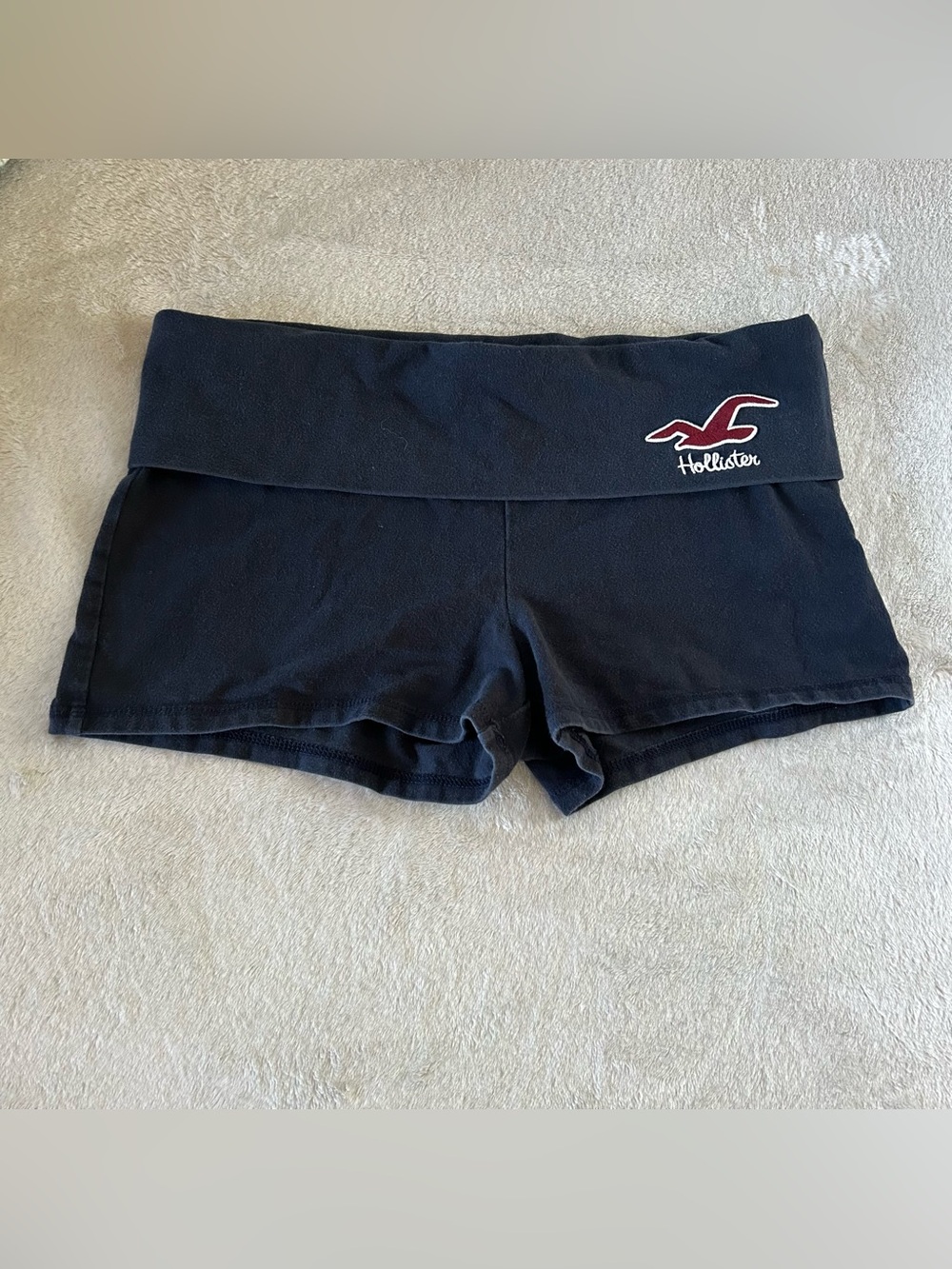 Hollister Yoga Shorts Navy Blue